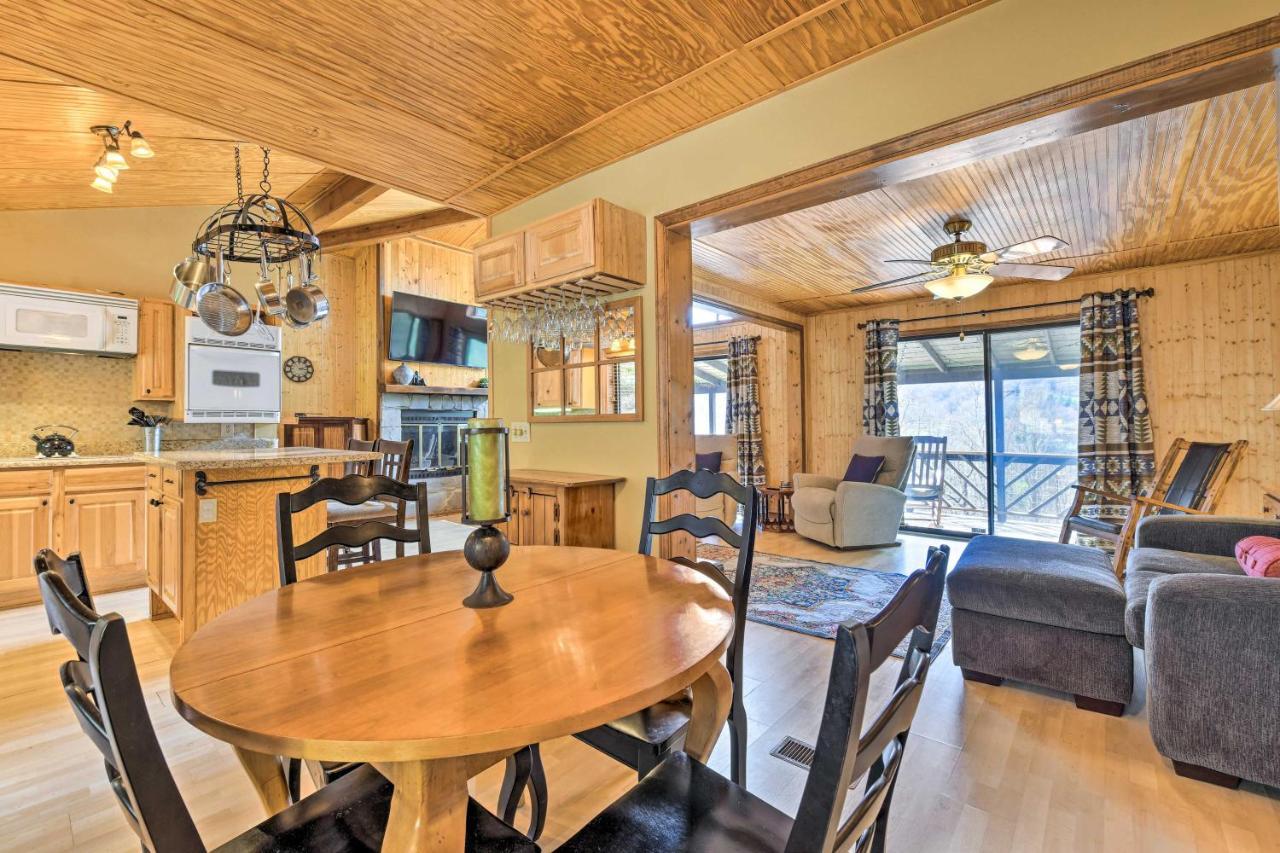 Best Location - Maggie Valley Cabin With Hot Tub! Exterior foto