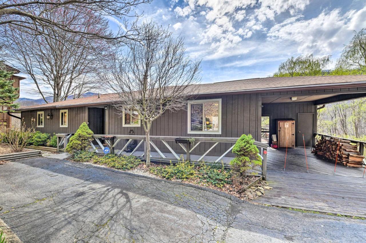 Best Location - Maggie Valley Cabin With Hot Tub! Exterior foto